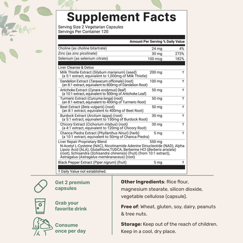 Matovia Liver Detox Supplements