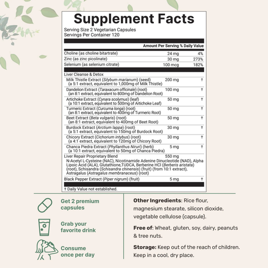 Matovia Liver Detox Supplements